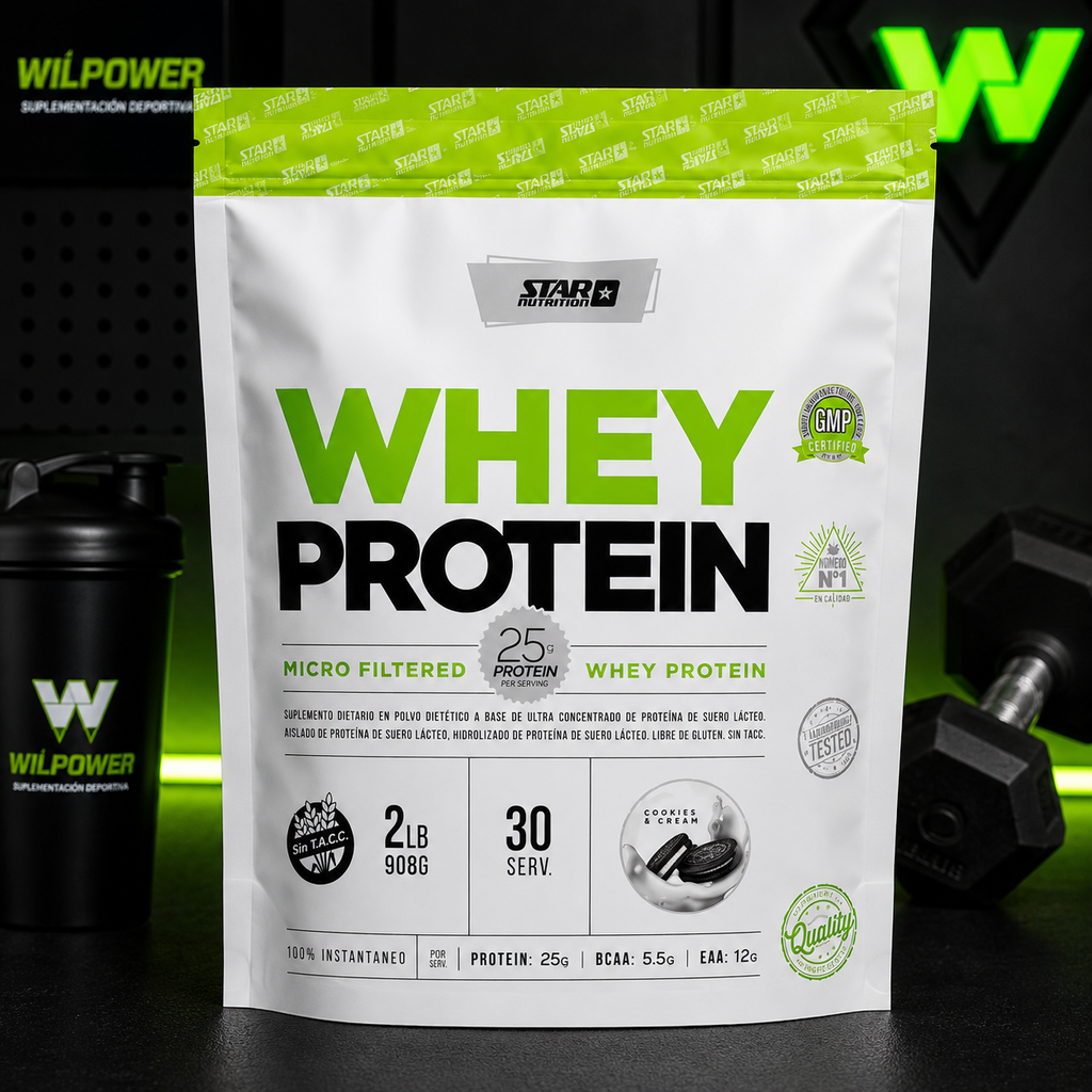 Proteína Whey Star Nutrition Doypack 2 lb / 1 kg